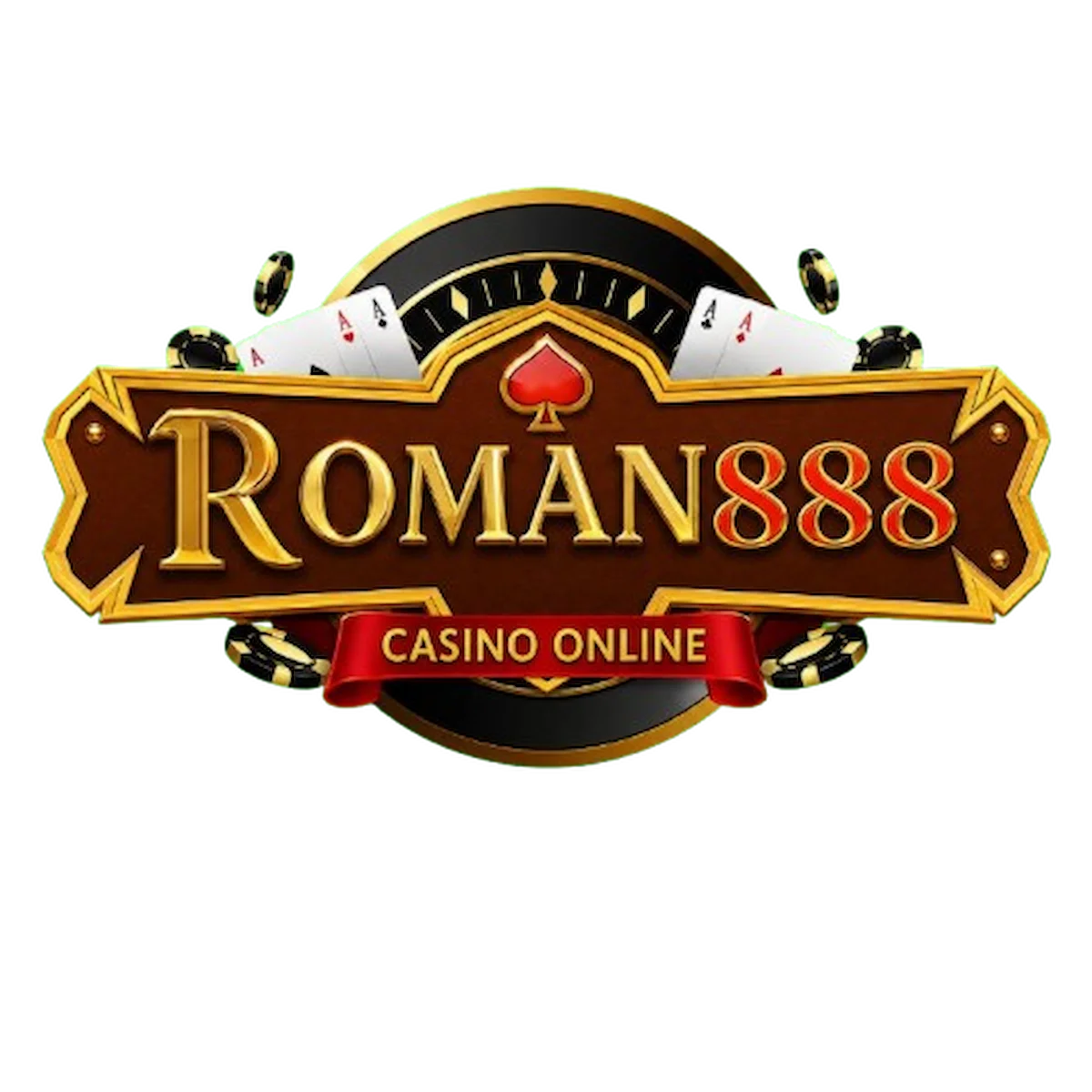 โลโก้เว็บroman888
